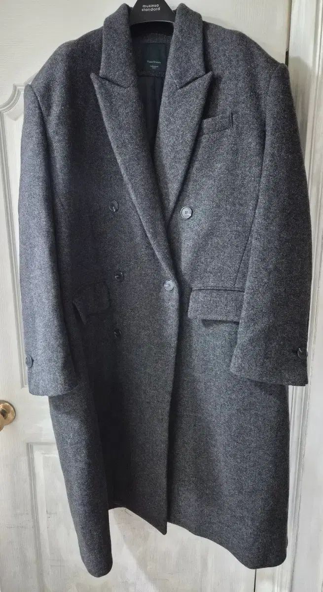 1 24 FW アンダーマイカー オーバーサイズ テーラード ヘリンボーン コート