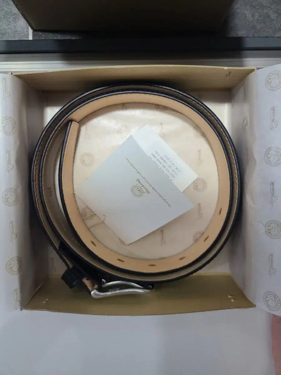 BASTONG 903 ブラック シルバー ベルト M