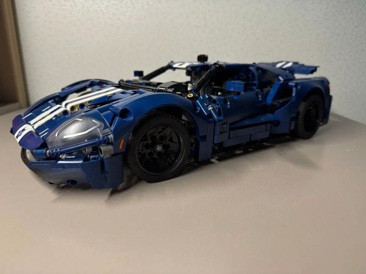LEGOフォード GT ブルー 自動組立自動車