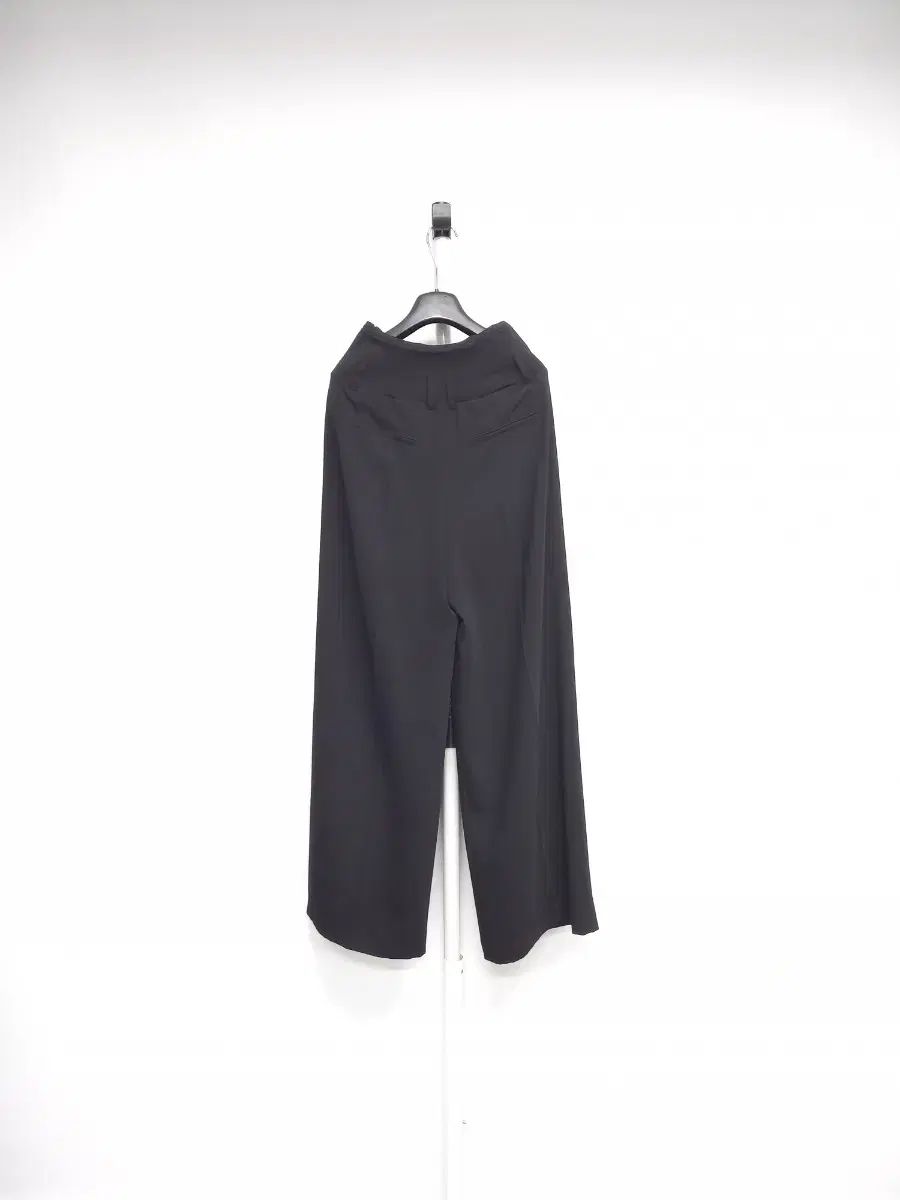 システム 春夏 シフォン ハイウエスト ピンタック ワイド 丸のままフィットパンツ 55