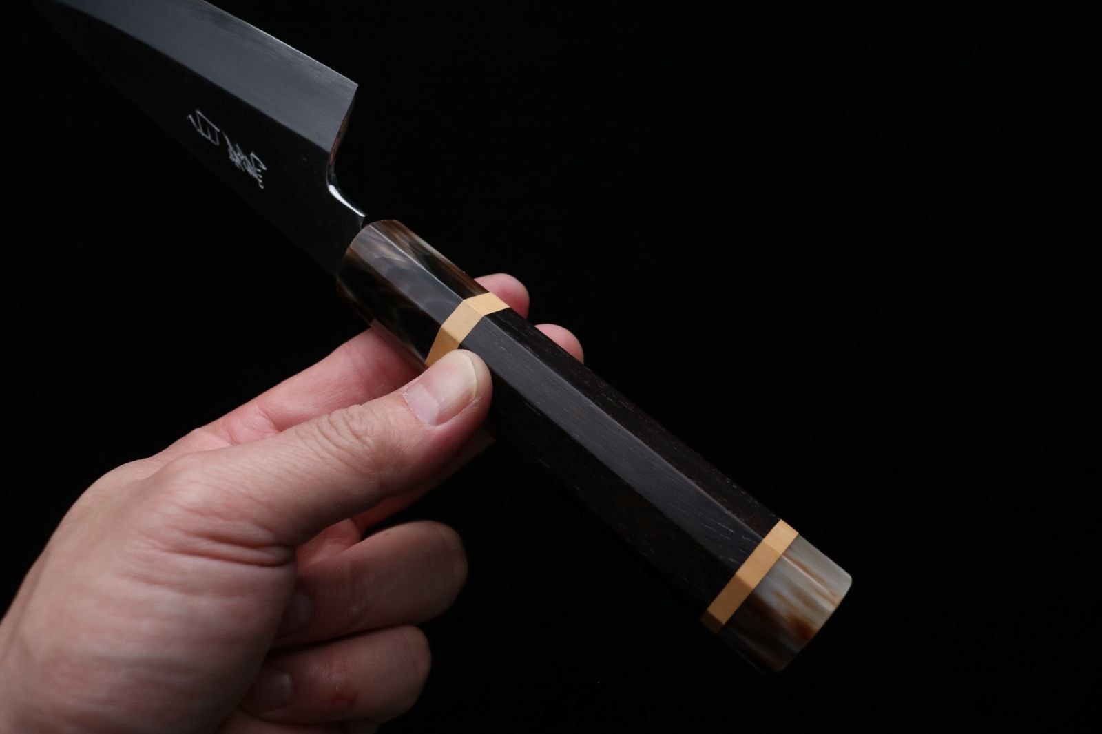 白鷺 牛刀 和包丁 青一鋼 磨き 黒檀八角水牛 6寸 - メルカリ