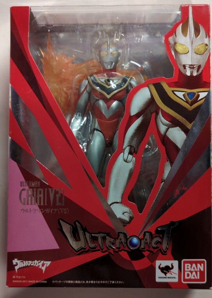 バンダイ ウルトラアクト ウルトラマンガイア ウルトラマンガイア(V2)