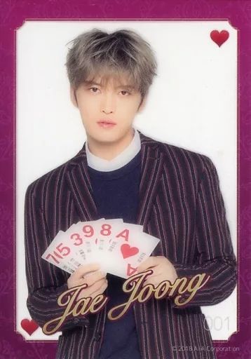 中古】コレクションカード(男性) 001：JYJ/キム・ジェジュン(Jaejoong