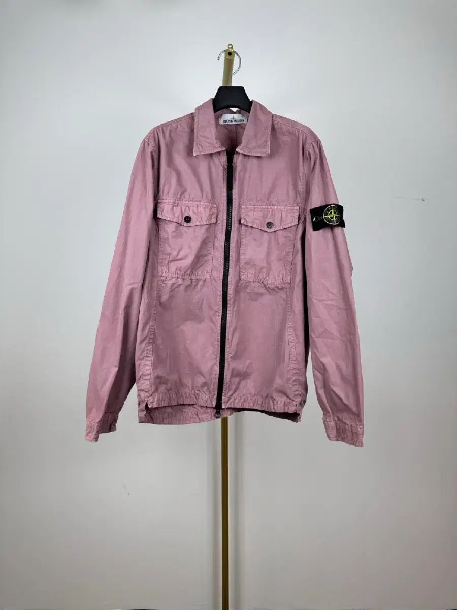 S ストーンアイランド エフェクト オーバーサイズシャツ ジャケット