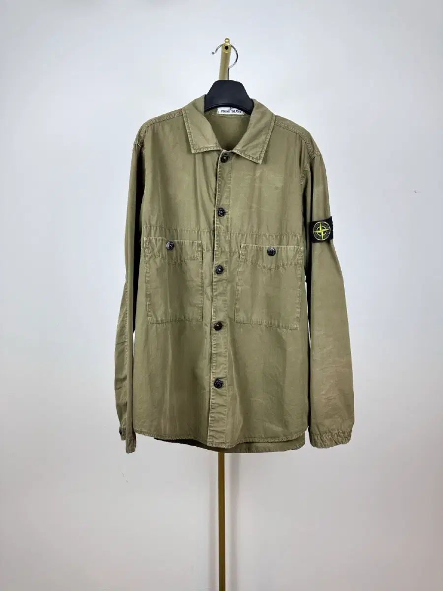 L STONE ISLAND ストーンアイランド オーバーサイズシャツ ジャケット