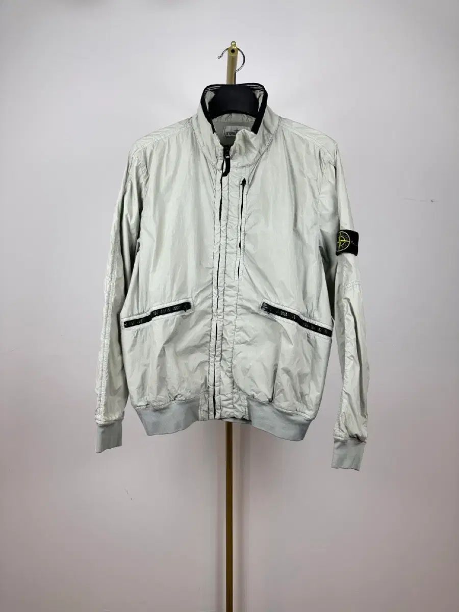 L STONE ISLAND ストーンアイランド ガーメントダイング クリンクルレップス ジャケット