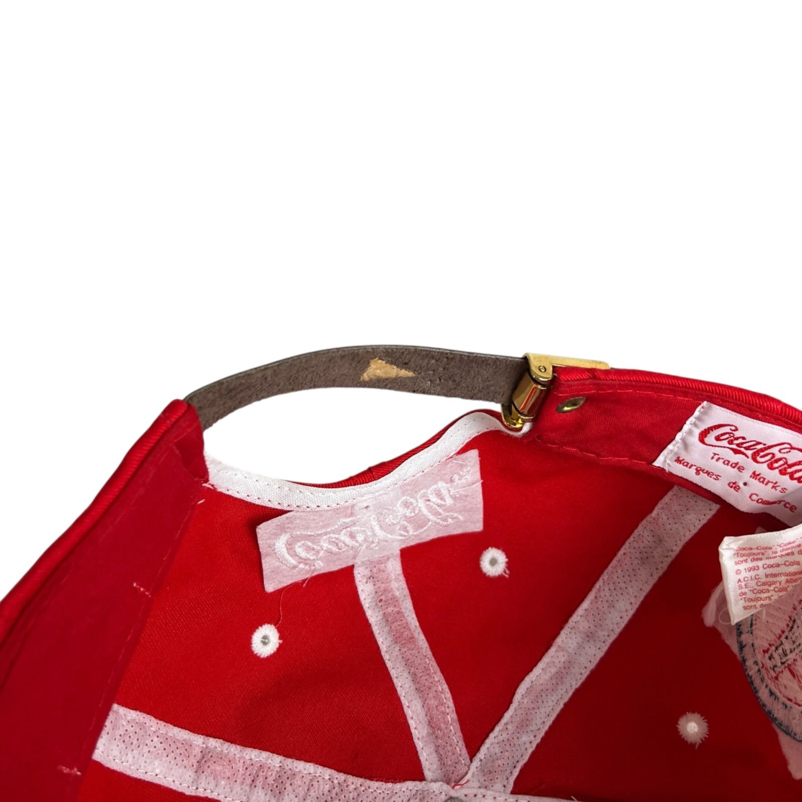 キャップ/帽子】1993年製 Coca-Cola (コカコーラ) ビンテージキャップ