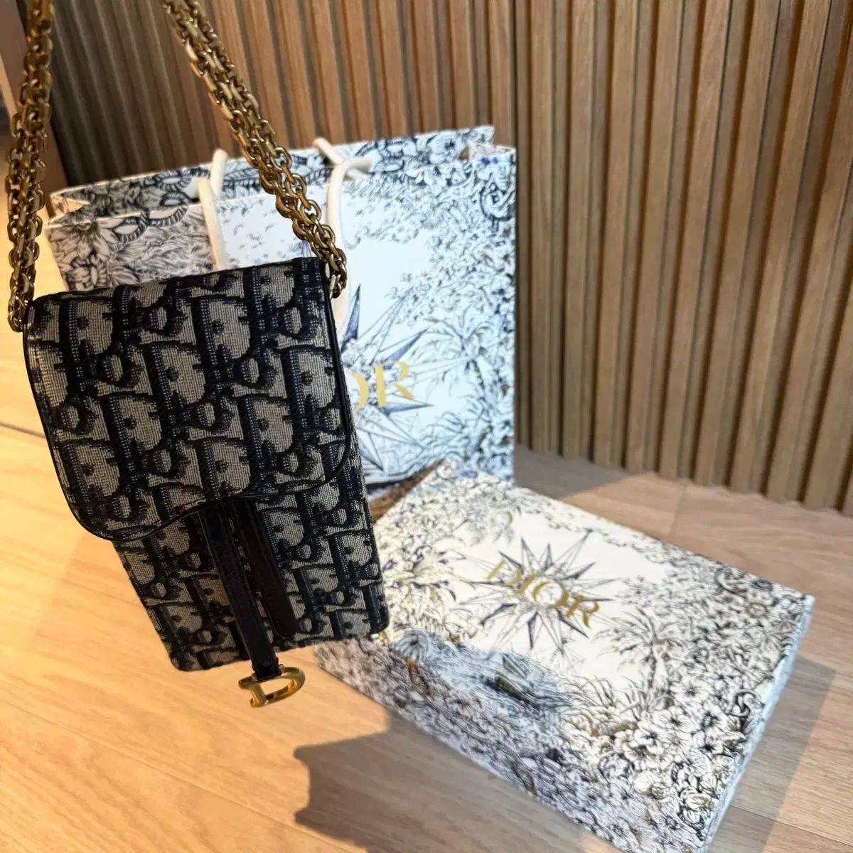 ディオール オブリーク ホルダーバッグ