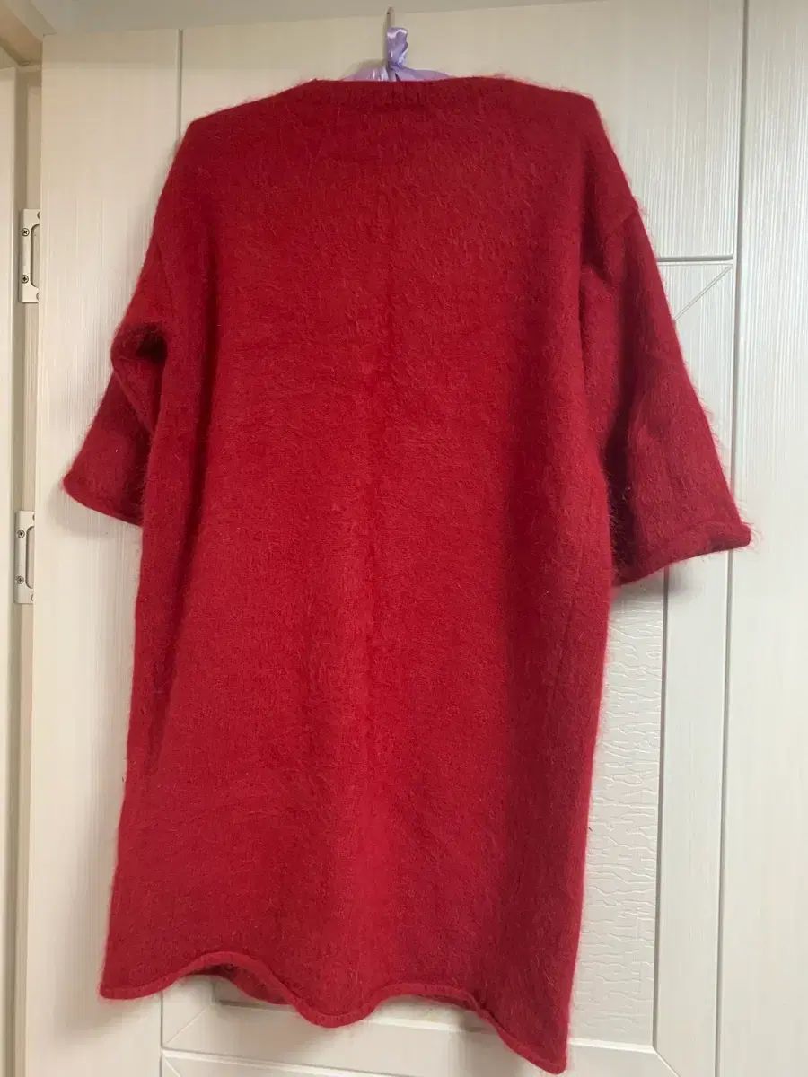 レッド アンゴラ 7分 ハーフ Tシャツ