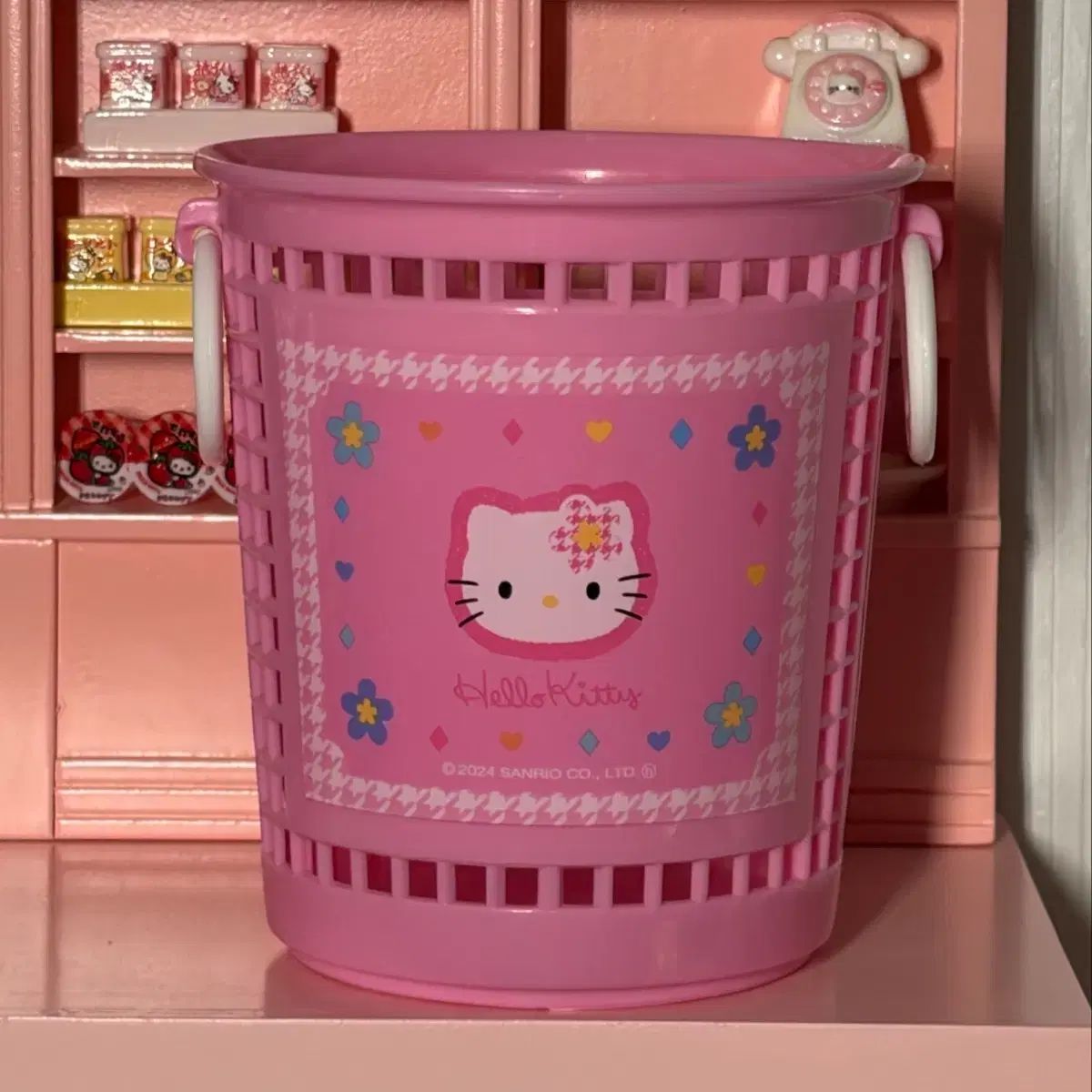 キティ　レア　当時物　ハローキティ　カオハナ　傘立て　収納ボックス　アンブレラ キティ レア 当時物 ハローキティ カオハナ 傘立て 収納ボックス