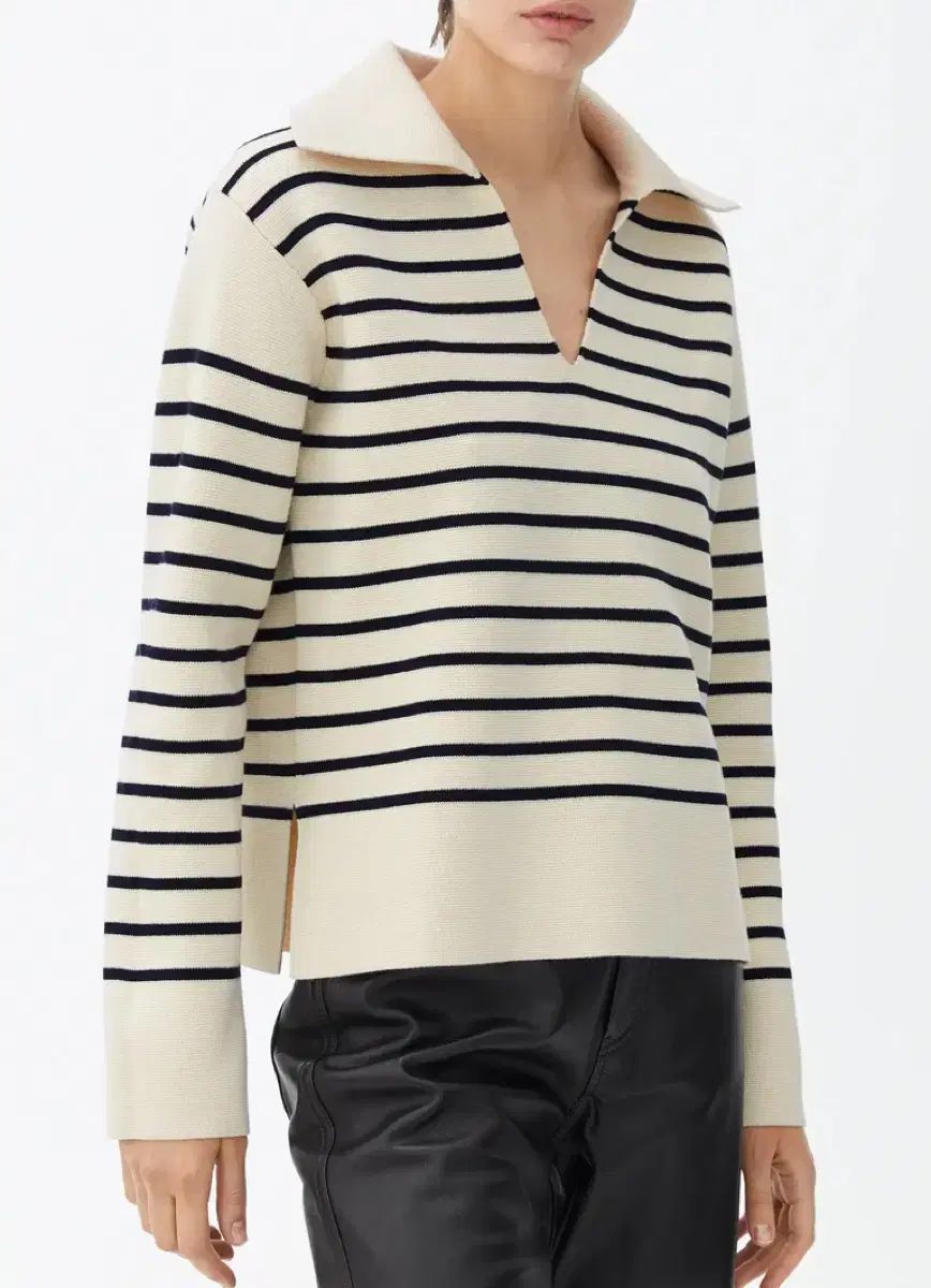 ARKET ストライプ コットン アウター M