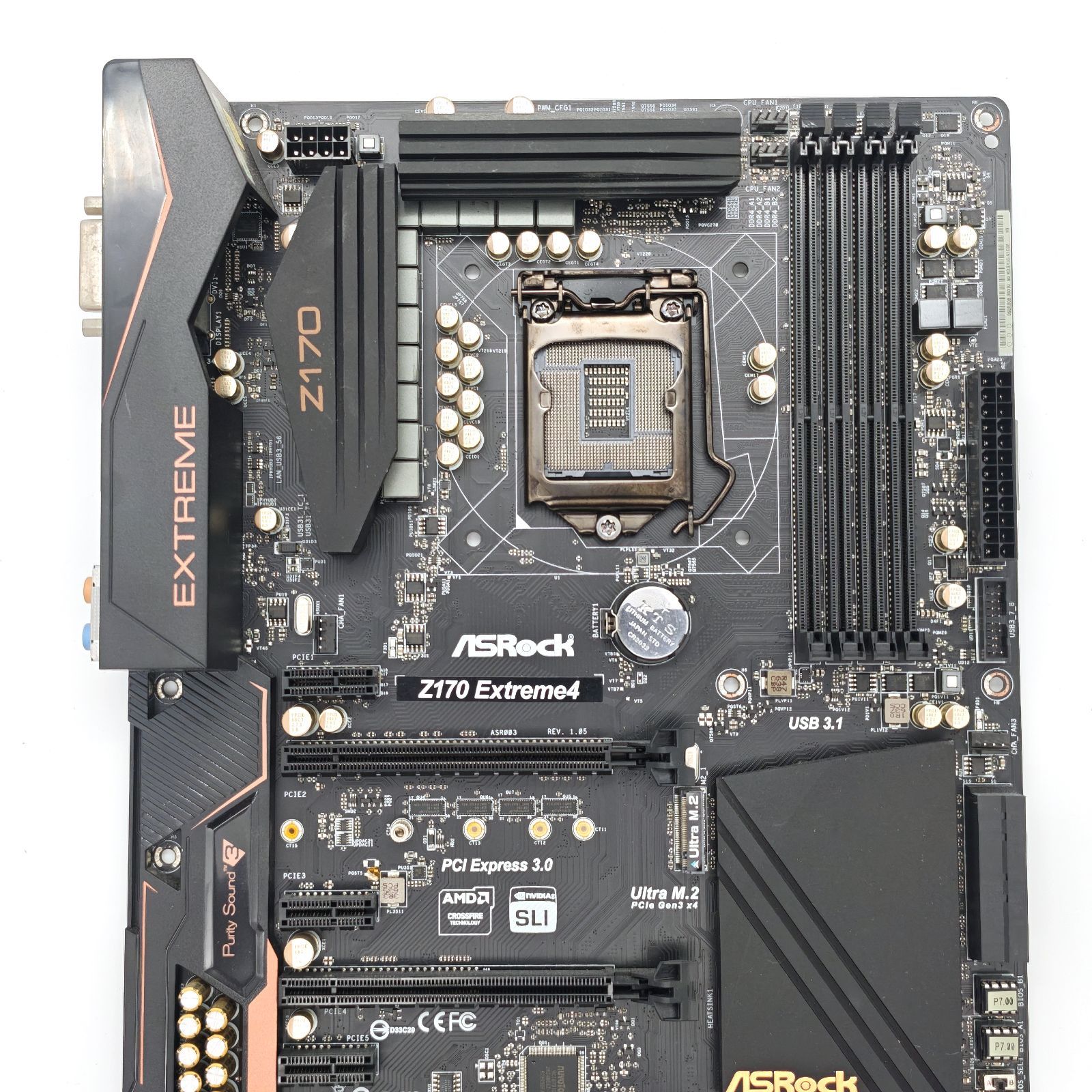 ASRock Z170 Extreme4 第6・第7世代 LGA1151 ATXマザーボード - メルカリ