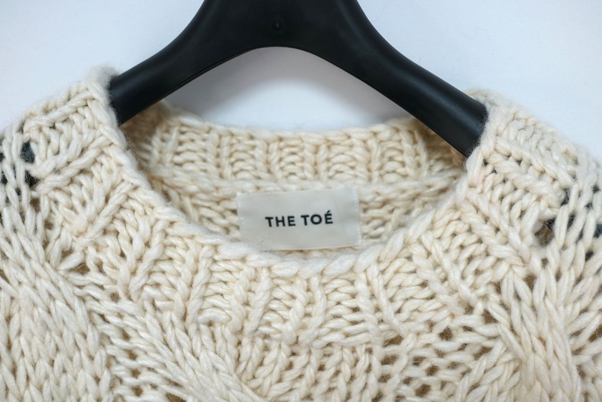 THE TOE ザ トゥー Bromley handmade knit ケーブルニット