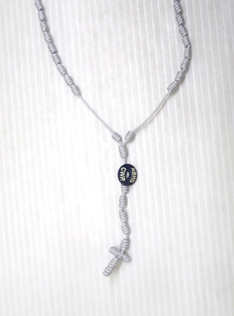 2387 ネイバーフッド 241 MYNH AC 02 CORD CROSS NECKLACE ネックレス