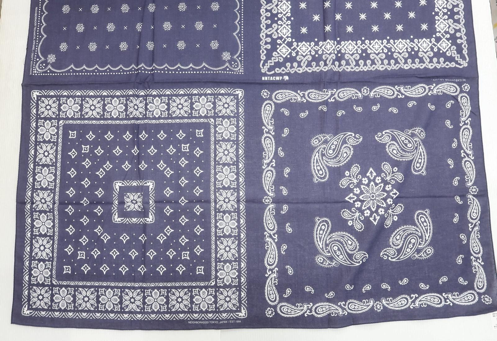 2390 ネイバーフッド 202 KDNH-AC 01 20 AW F.B. C-STOLE ペイズリー柄 ストール