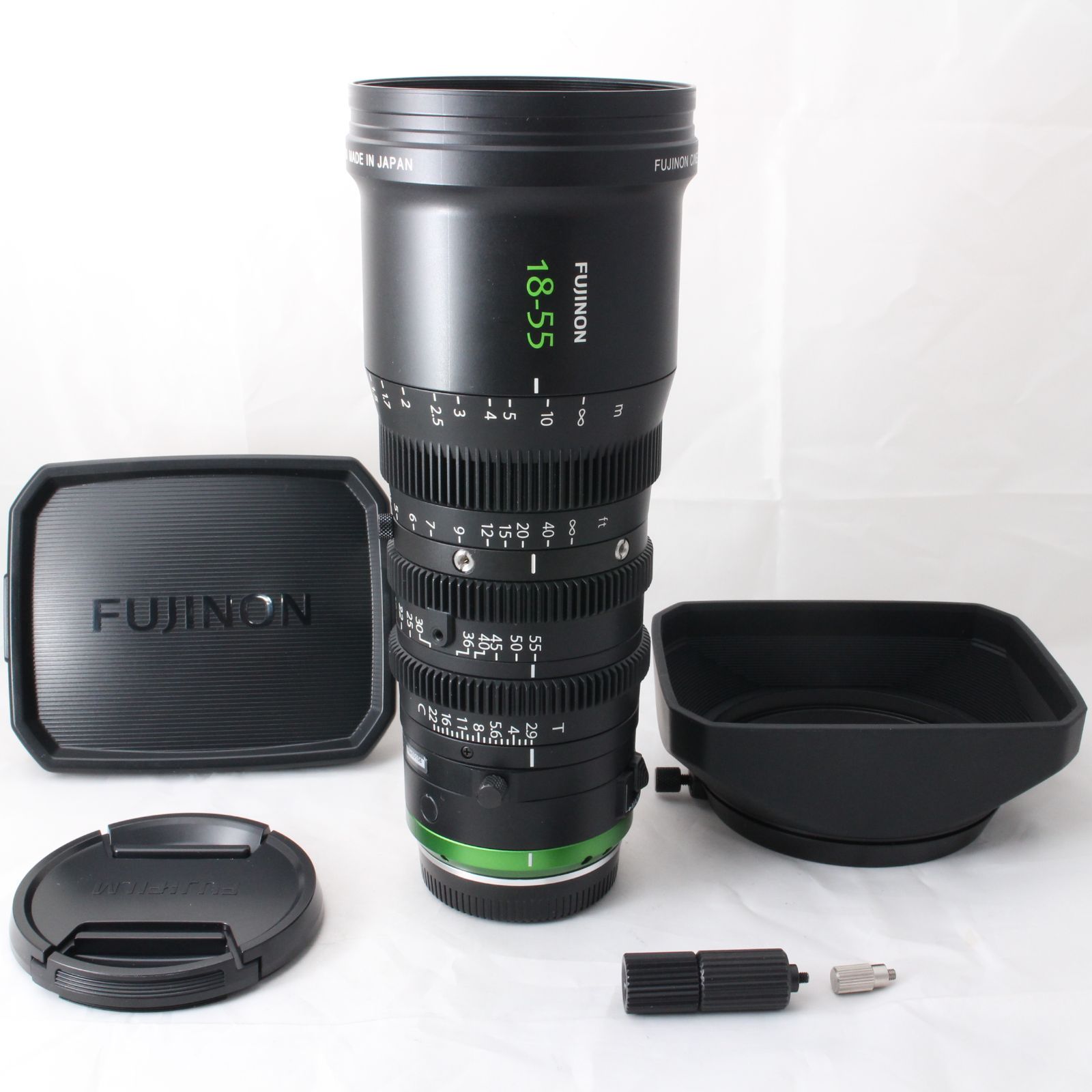 ☆美品☆ FUJIFILM フジノン MK 18-55mm T2.9 (ソニーEマウント用