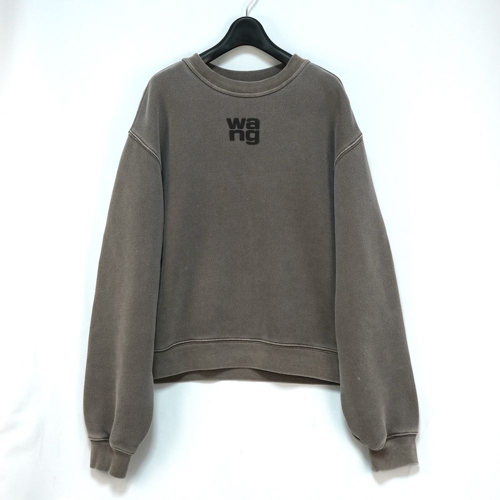 alexanderwang.t アレキサンダーワン フロントロゴ クルーネック