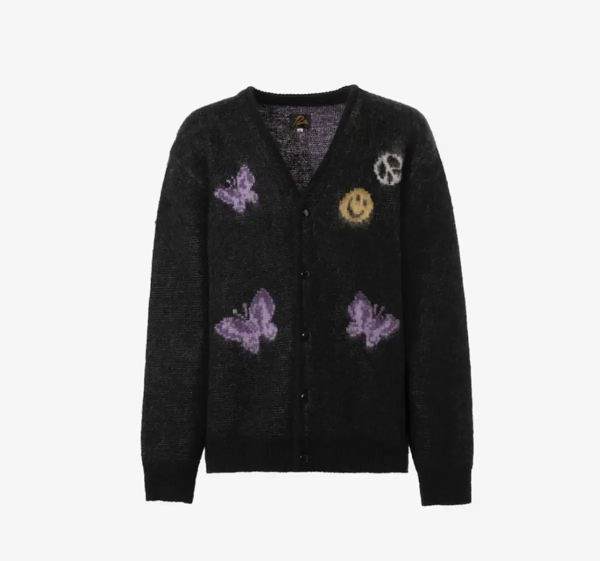 needles パピヨン　カーディガン XS On sale today!! Needles ・別注 Mohair Cardigan-Papillon （10-35