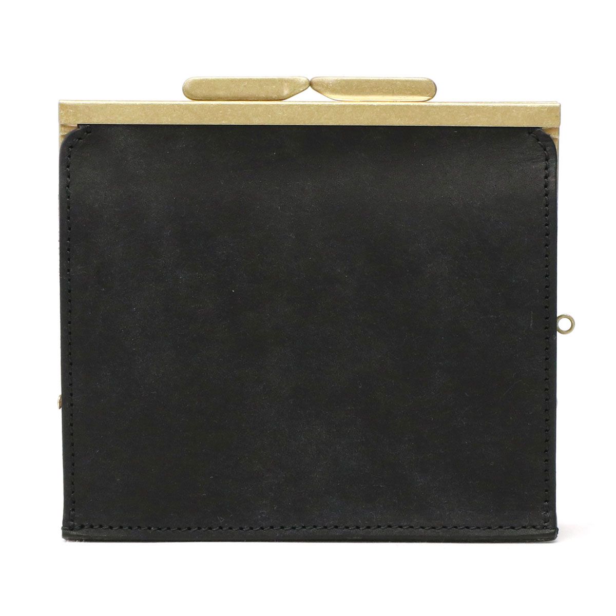 財布 レディース 本革 がま口 がま口財布 PUEBLO プエブロ ギャルソン SOW-SEW ソウアンドソウ PB-GM 02 BLACK