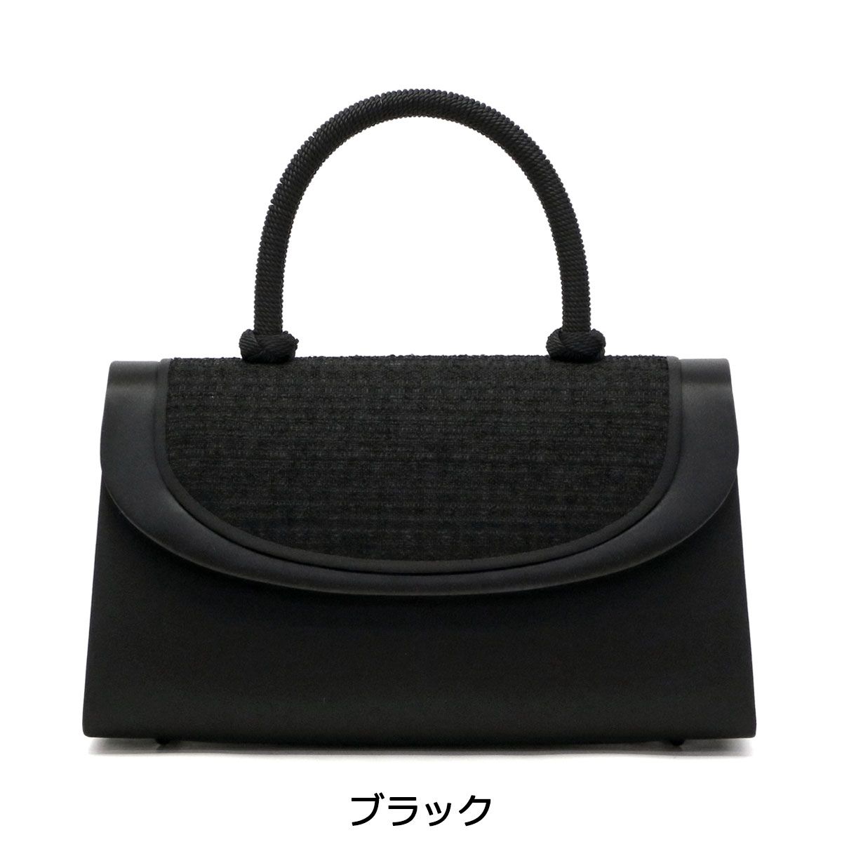 岩佐 フォーマルバッグ IWASA イワサ ブラックフォーマル バッグ 黒 冠婚葬祭 レディース 8645 ブラック