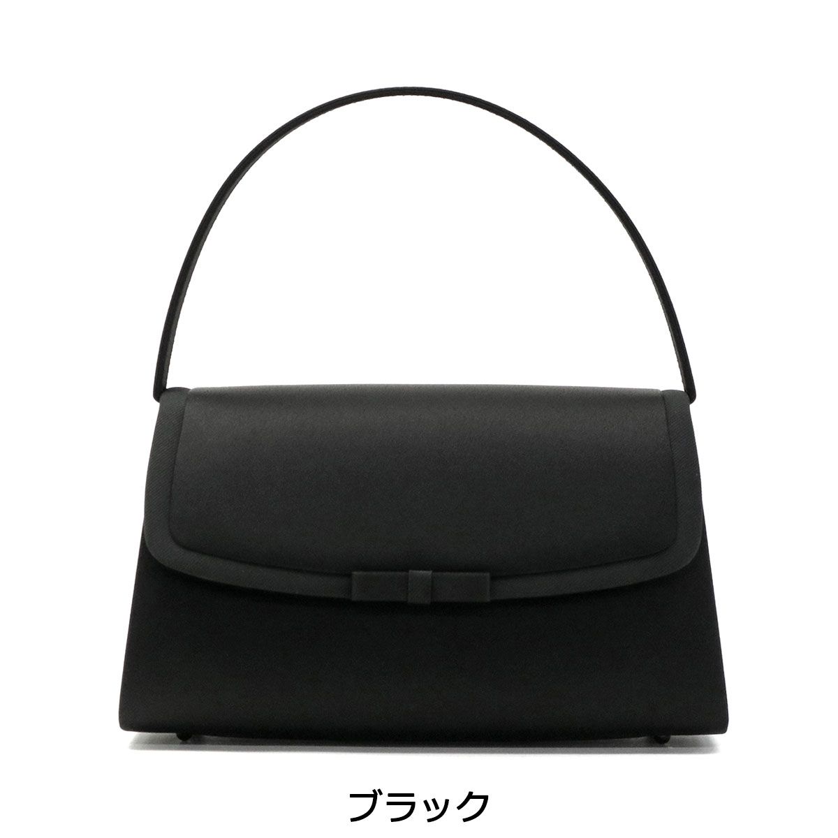 岩佐 フォーマルバッグ IWASA イワサ グログラン切替えフォーマルバッグ ブラックフォーマル 黒 冠婚葬祭 慶弔両用 弔事 レディース 8609 ブラック