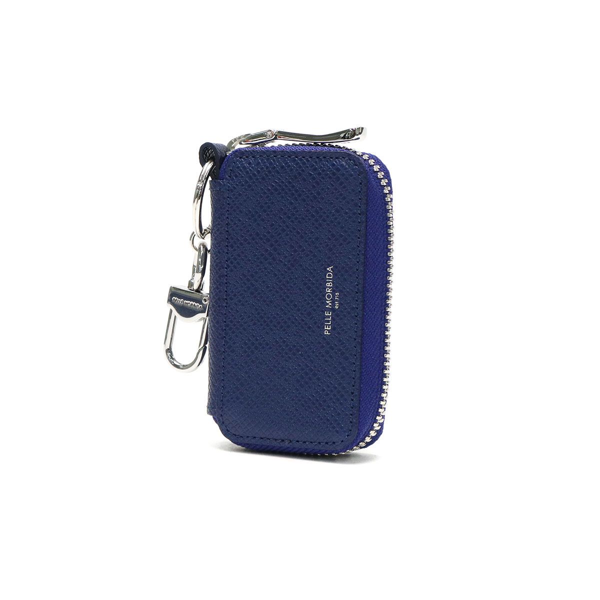 ペッレモルビダ キーケース PELLE MORBIDA バルカ Barca モルビダ 鍵入れ 革 スマートキー BA 327 ブルー