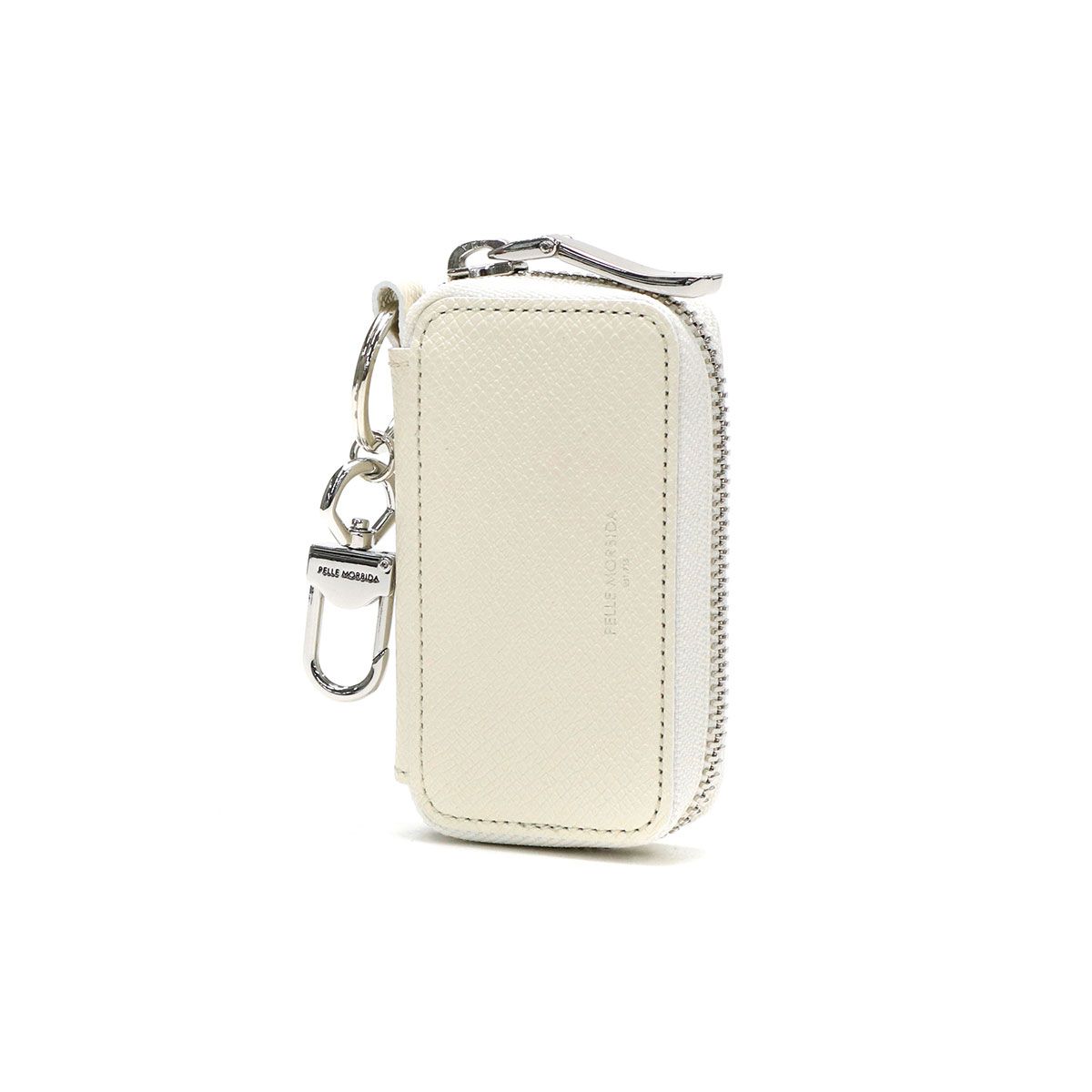ペッレモルビダ キーケース PELLE MORBIDA バルカ Barca モルビダ 鍵入れ 革 スマートキー BA 327 ホワイト