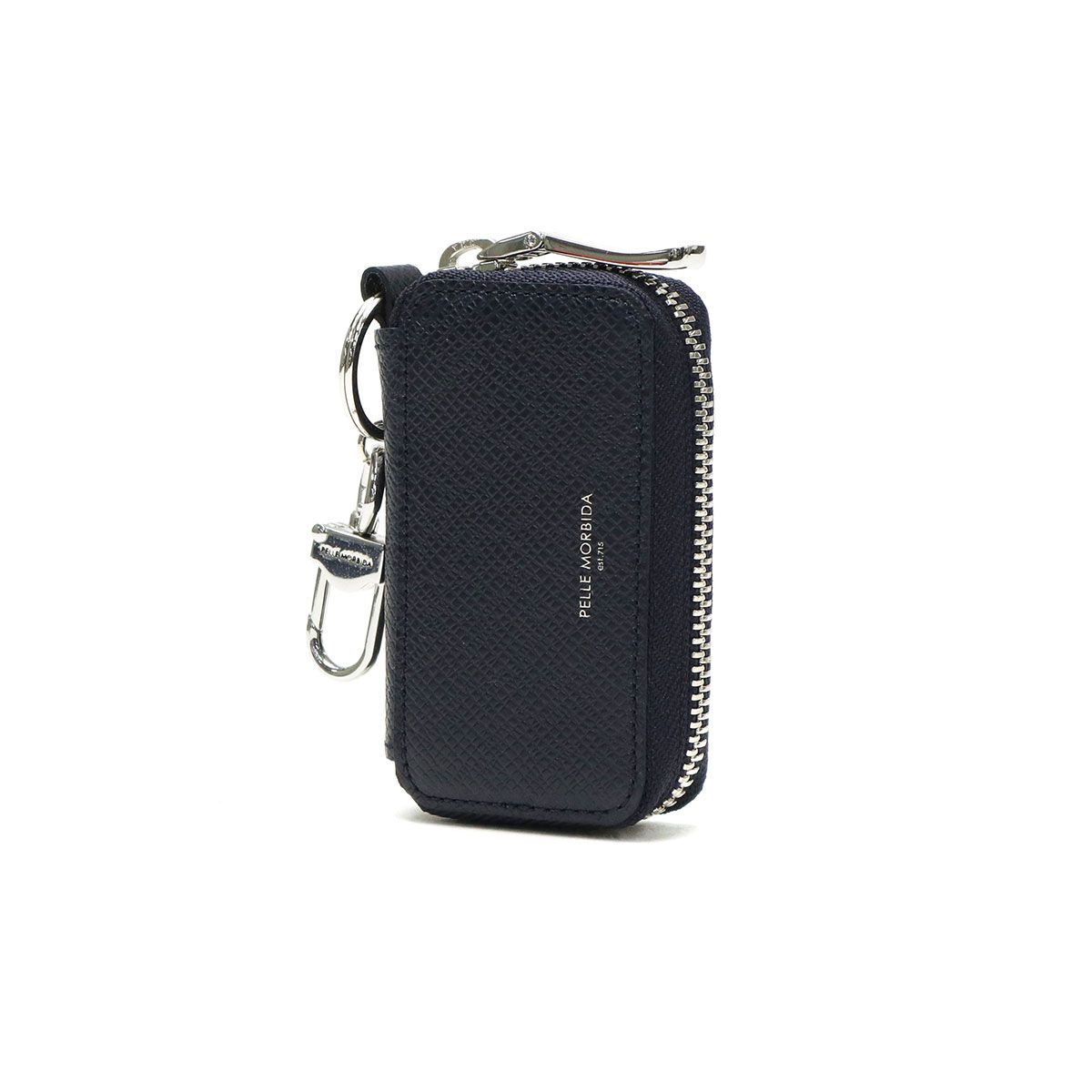 ペッレモルビダ キーケース PELLE MORBIDA バルカ Barca モルビダ 鍵入れ 革 スマートキー BA 327 ネイビー