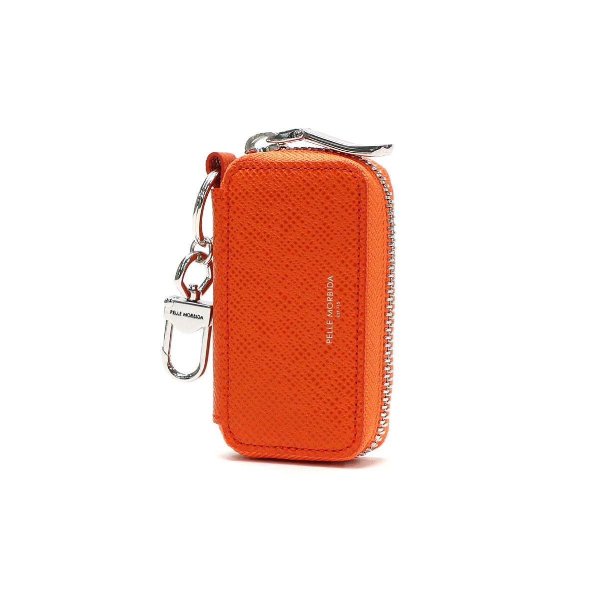 ペッレモルビダ キーケース PELLE MORBIDA バルカ Barca モルビダ 鍵入れ 革 スマートキー BA 327 オレンジ
