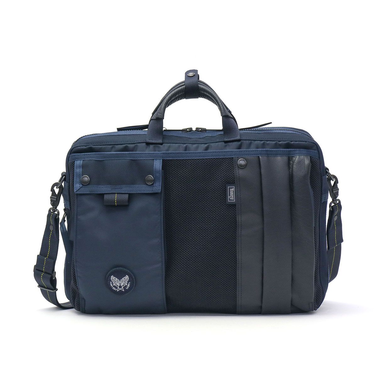 HARVEST TRAVEL 2WAY BRIEFCASE HARVEST LABEL CUSTOM BRIEFCASE HC-0110 MEN'S CUSTOM AIR FORCE BLUE