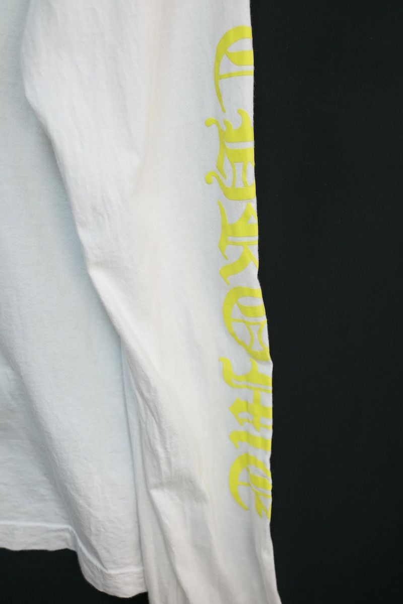 CHROME HEARTS クロムハーツ ポケット付き ロングTシャツ ホワイト XL
