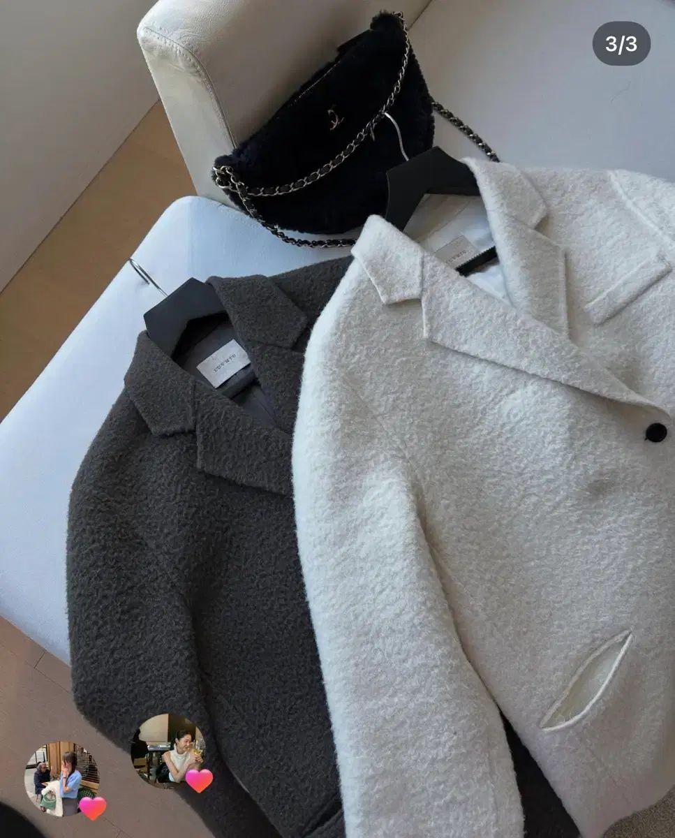 luvmiu サンディアルパカコート ココア色