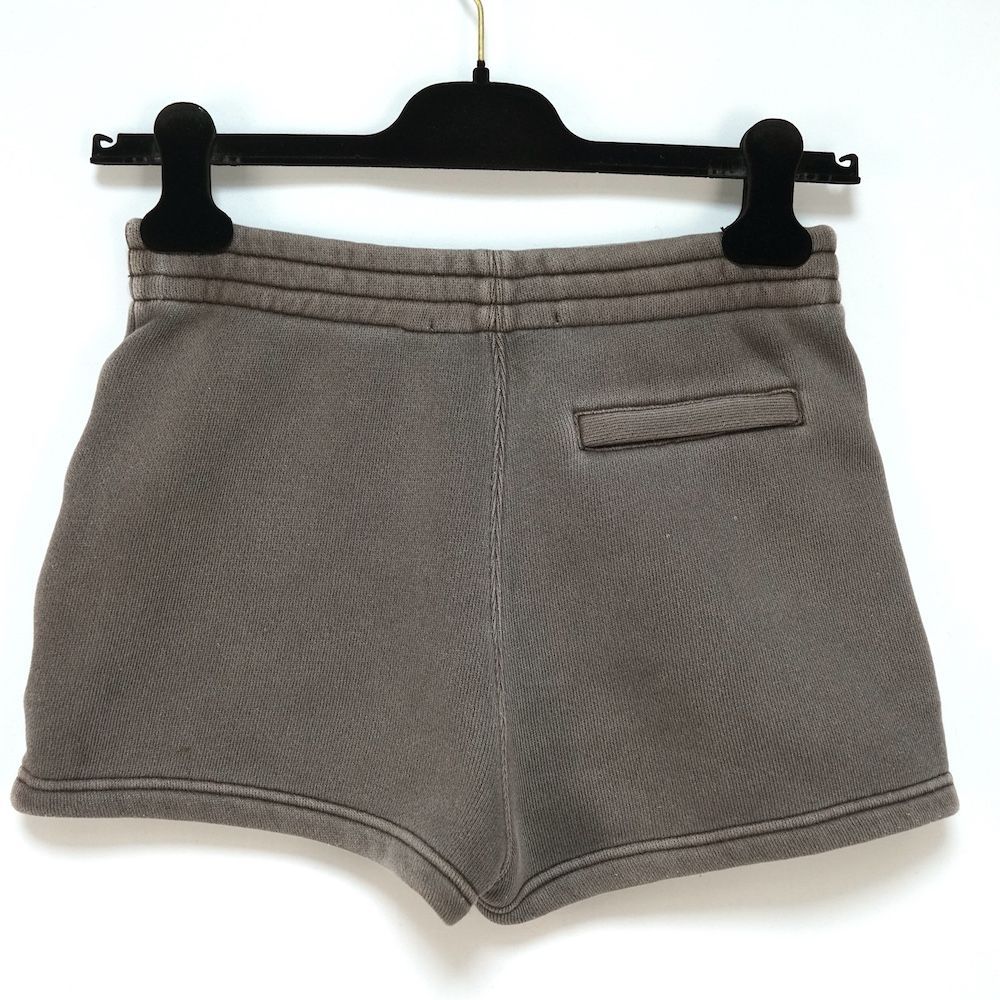 alexander wang.t アレキサンダーワン ロゴ スウェット ショート パンツ グレー XSサイズ 裏起毛