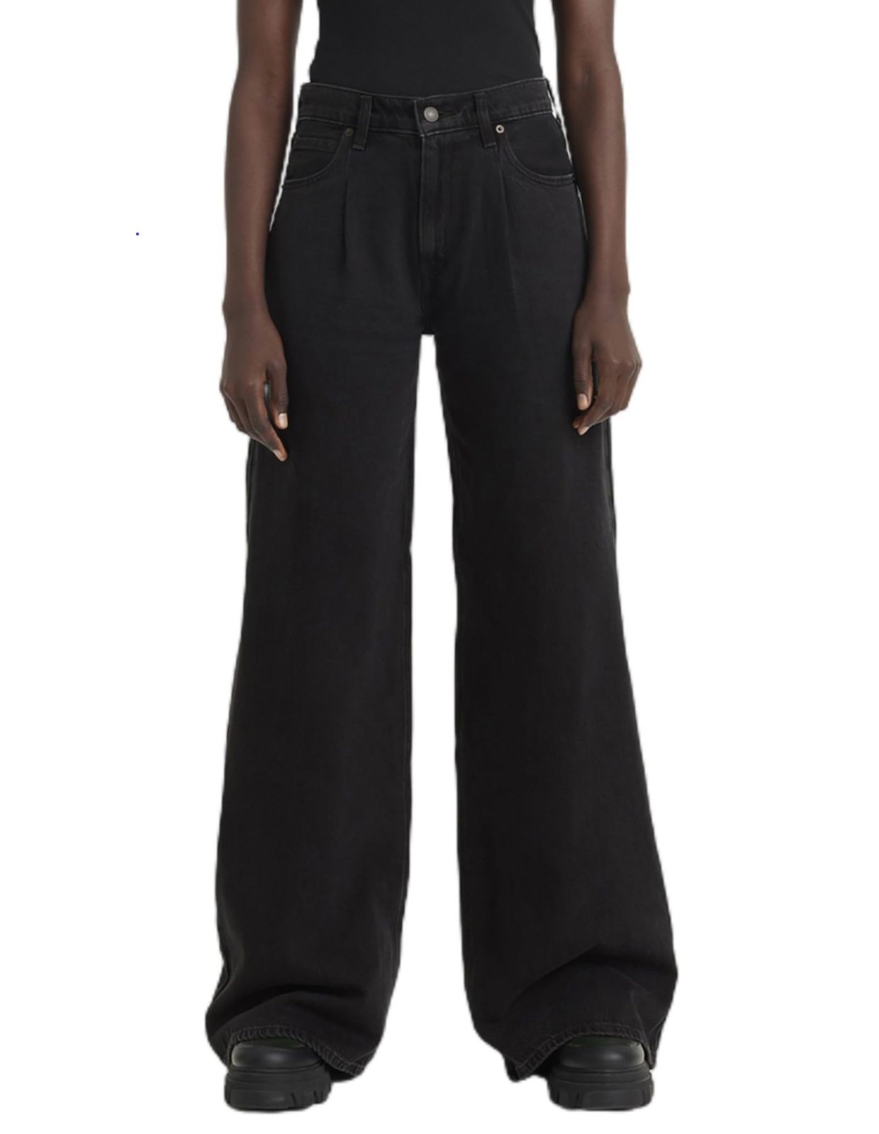 リーバイス ジーンズ BAGGY DAD バギーワイド レッグ レディース CAPTURING MOMENTS Free Size