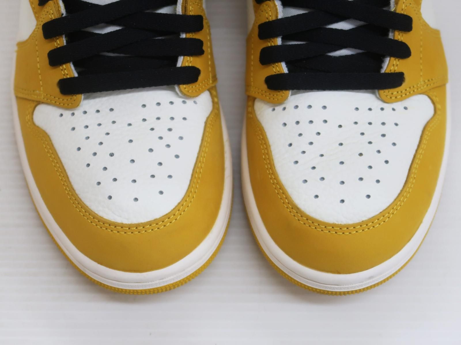 2405 NIKE ナイキ AIR JORDAN 1 RETRO HIGH OG YELLOW OCHRE エアジョーダン レトロ ハイ DZ 5485-701 スニーカー 28㎝