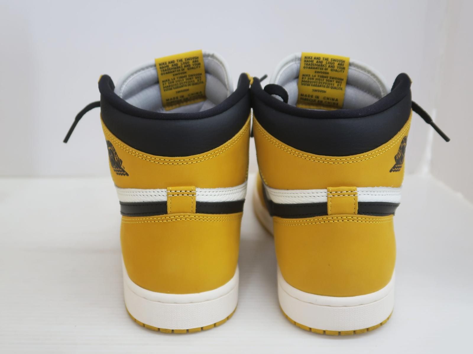  2405 NIKE ナイキ AIR JORDAN 1 RETRO HIGH OG YELLOW OCHRE エアジョーダン レトロ ハイ DZ 5485 701 スニーカー 28㎝ スニーカー 靴