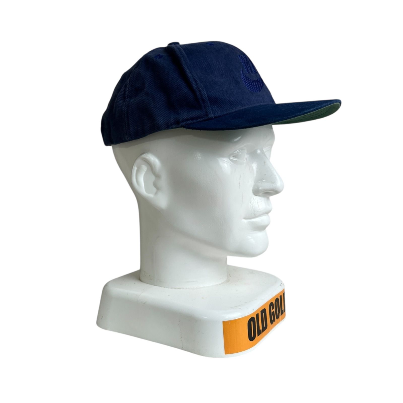 キャップ 帽子 90 s NIKE ナイキ スナップバックキャップ ビンテージキャップ スウッシュ ブルー 青