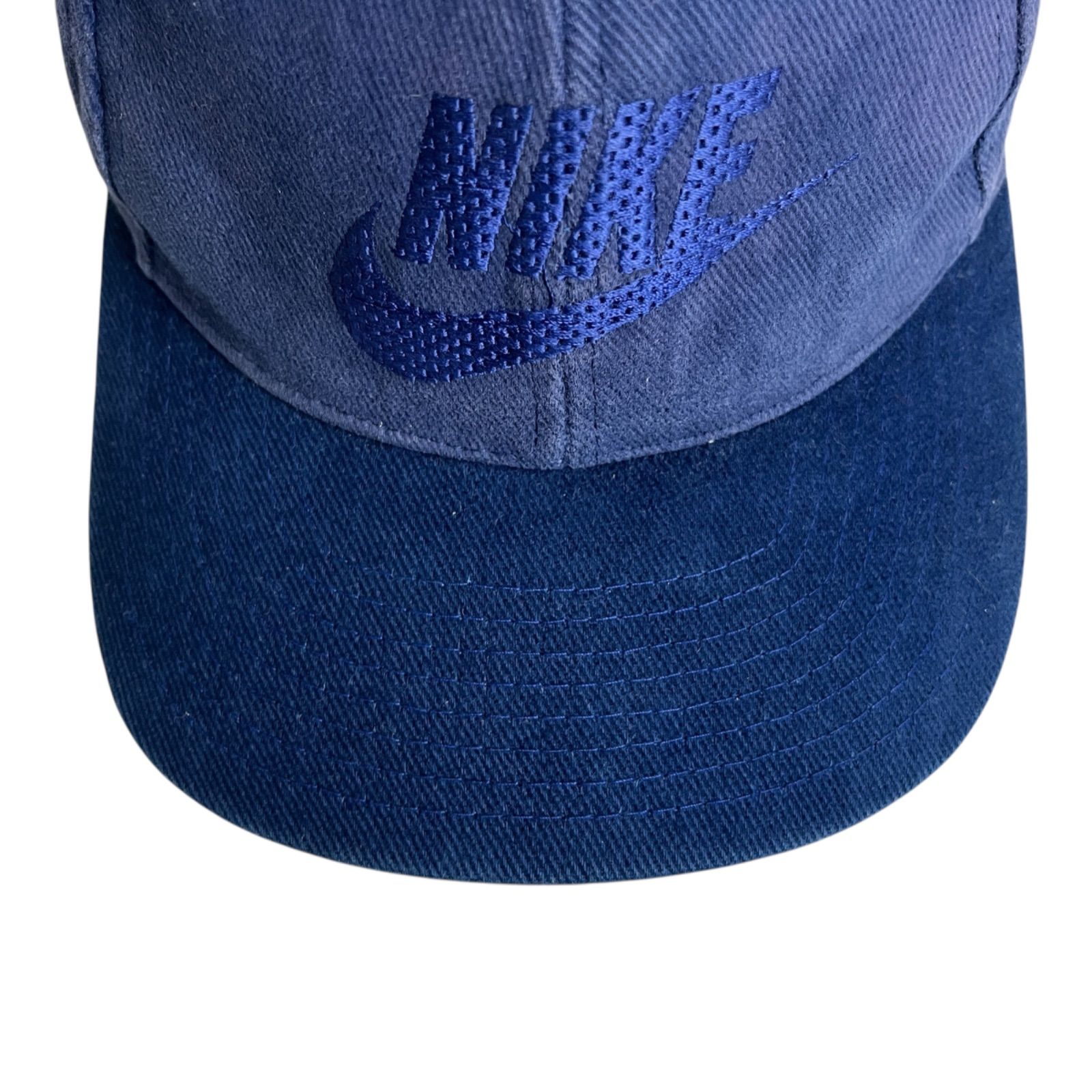 キャップ/帽子】90s NIKE (ナイキ) スナップバックキャップ ビンテージ