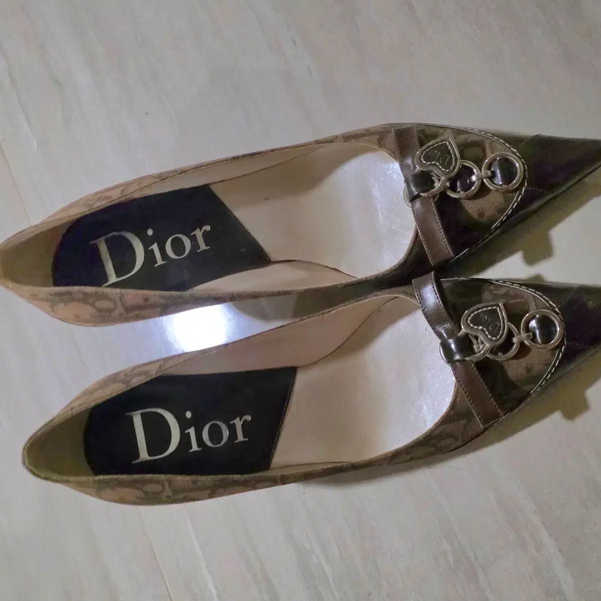  ディオール Dior オブリーク パータン パンプス スニーカー 靴