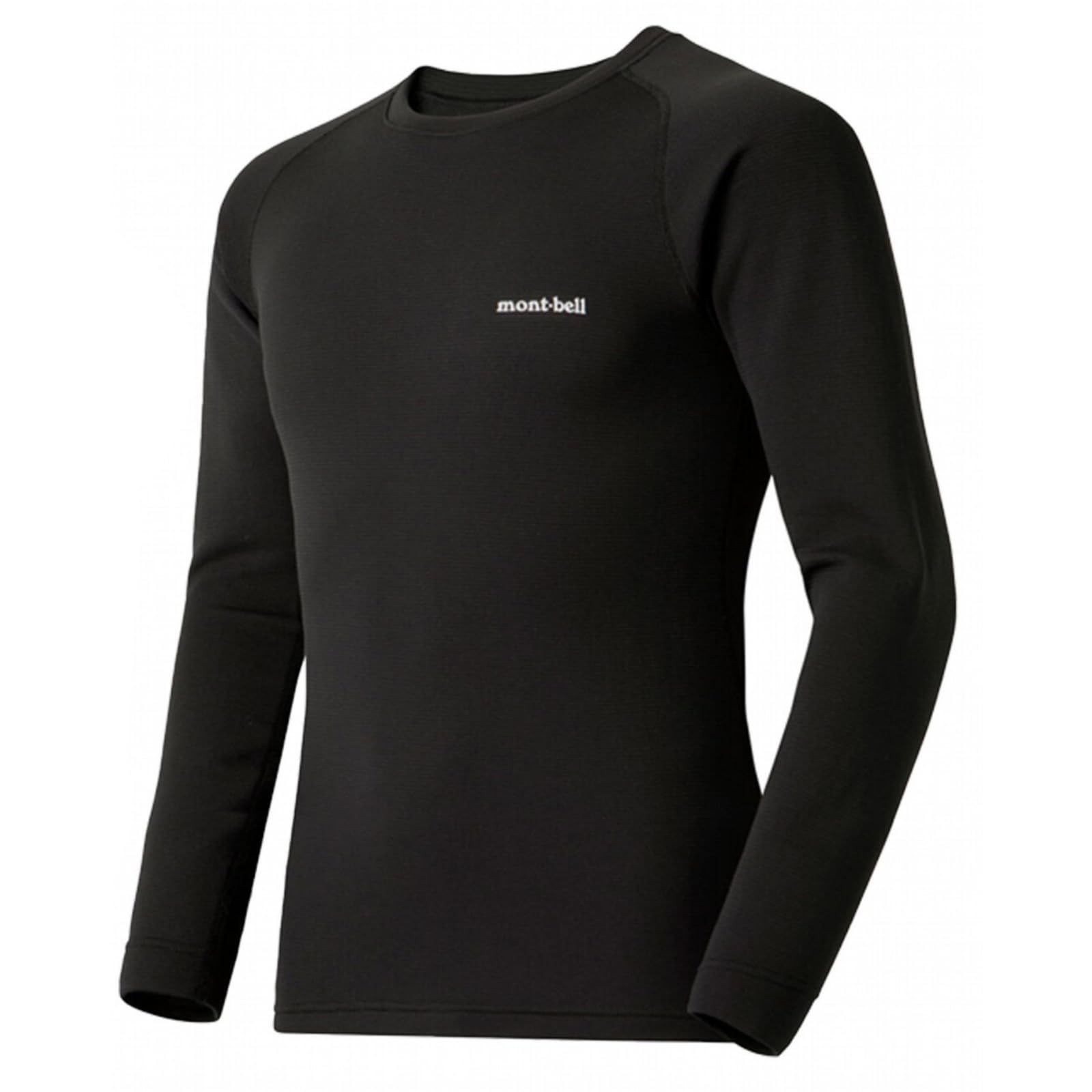 モンベル インナー ジオライン EXP 厚手 1107712 軽量 保温 ラウンドネックシャツ 薄手 中厚手 XL 1 montbel メンズ レディース 冬 防寒 スキー スノボー スノーボード シャツ s m l xⅼ ブラック