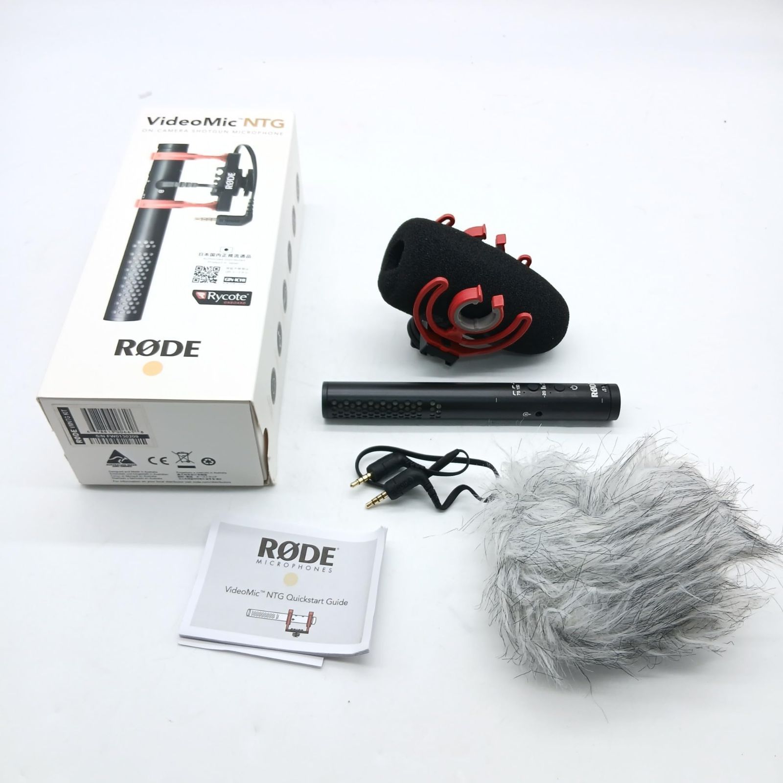 No.4553 RODE Microphones ロードマイクロフォンズ VideoMic NTG オンカメラショットガンマイク VMNTG