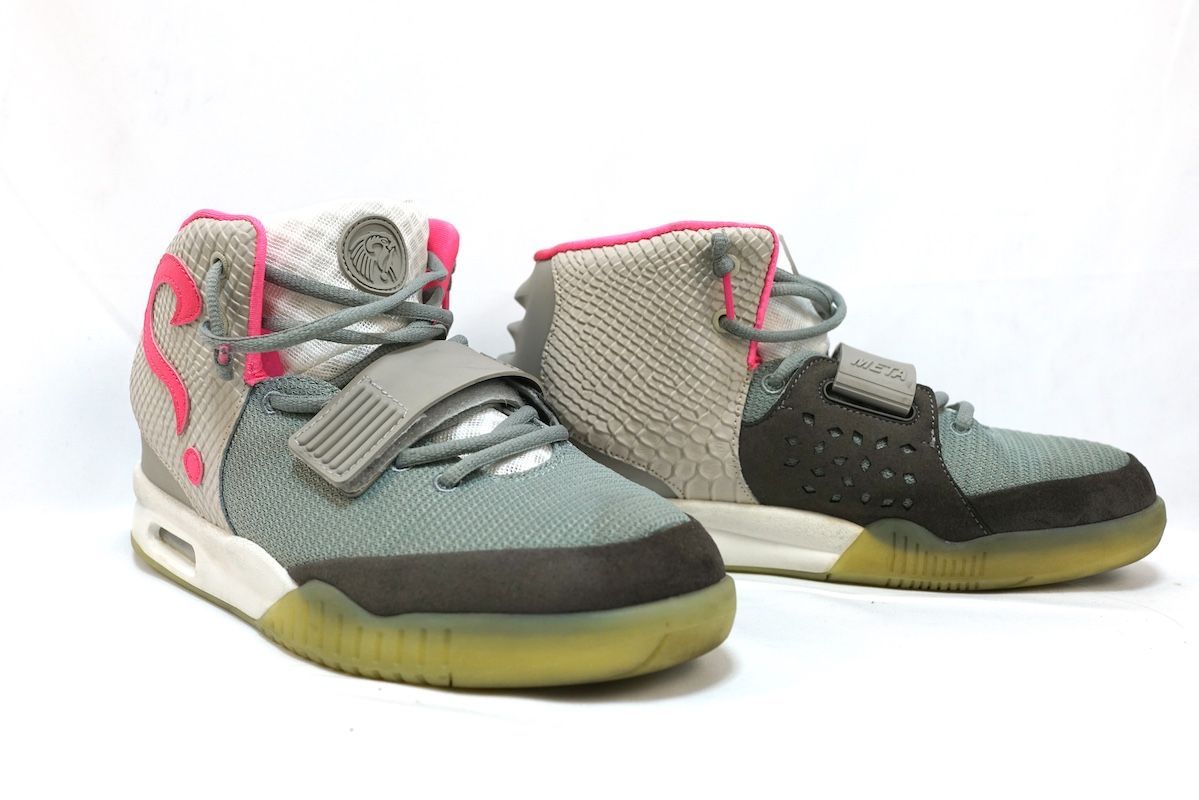 Father.llc ファザー META October Pink メタ オクトーバー ハイカット スニーカー グレー ピンク UK 約29 cm