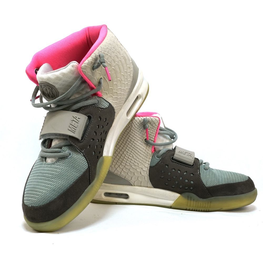 Father llc ファザー META October Pink メタ オクトーバー ハイカット スニーカー グレー ピンク UK 約29 cm
