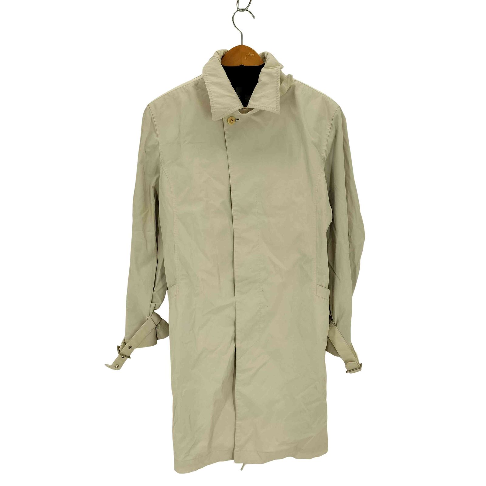 ゴルチエオムオブジェ GAULTIER  HOMME objet 比翼 ステンカラーコート メンズ JPN：46 