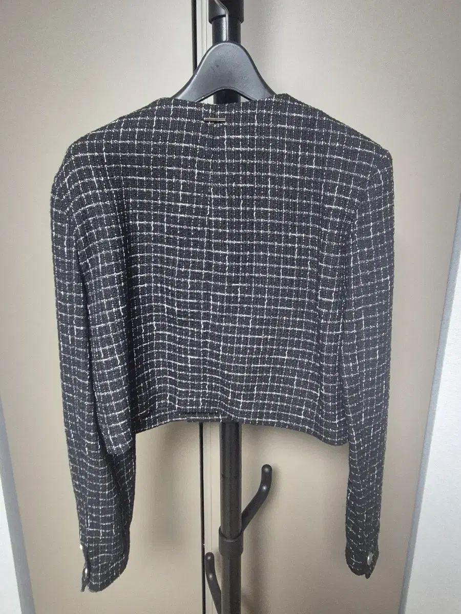 システム クロップドツイードジャケット