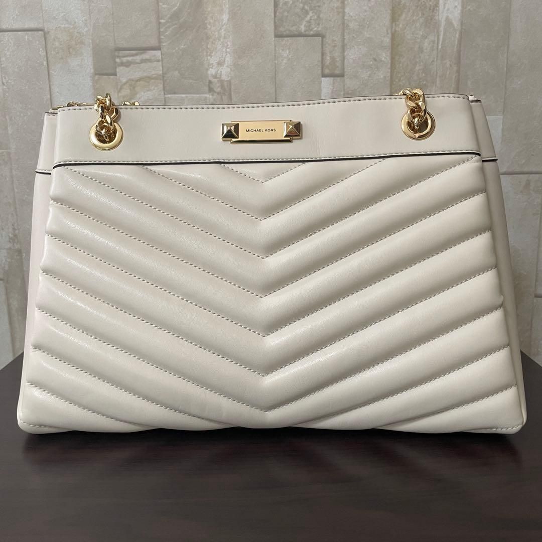 MICHAEL KORS トートバッグ ホワイト