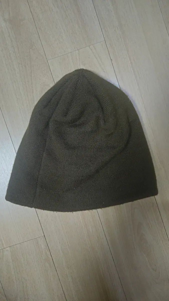 STU SS リング スカルキャップ ビーニー ブラウン