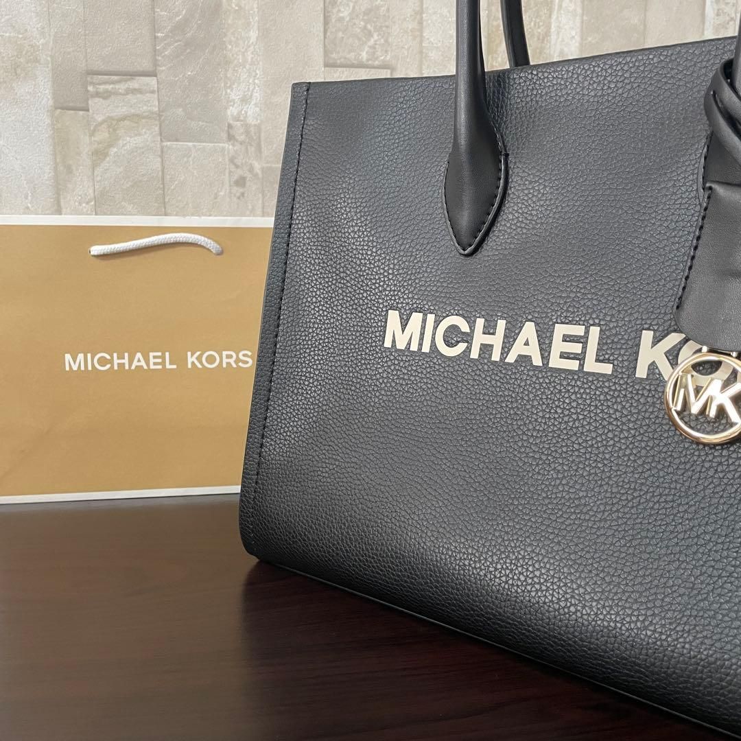 MICHAEL KORS トートバッグ 2 way 黒