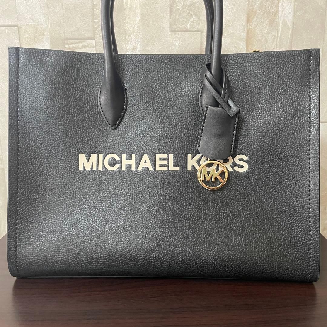 MICHAEL KORS トートバッグ 2 way 黒