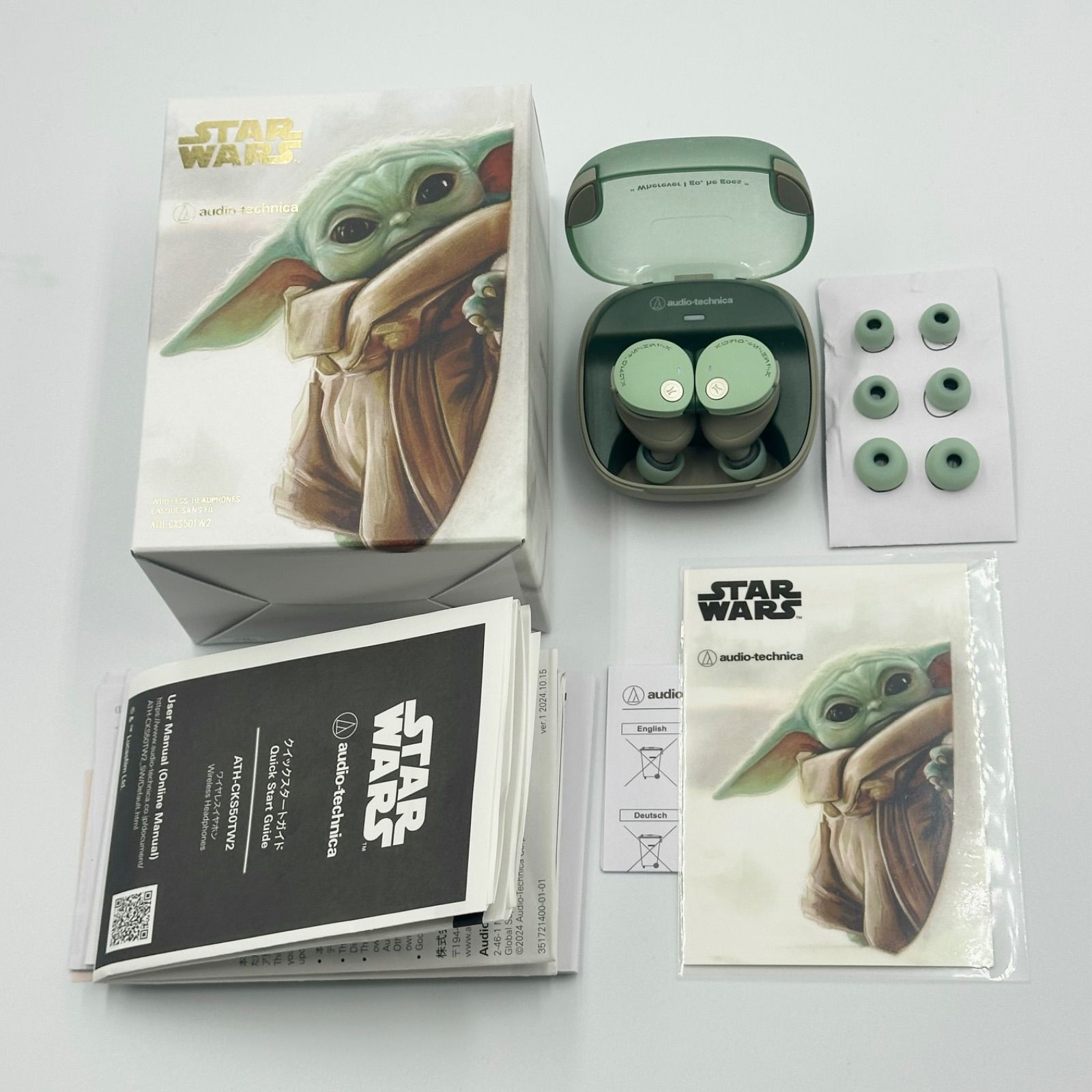 ️ audio technica オーディオテクニカ ATH マンダロリアン スターウォーズ